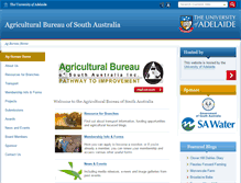 Tablet Screenshot of agbureau.com.au